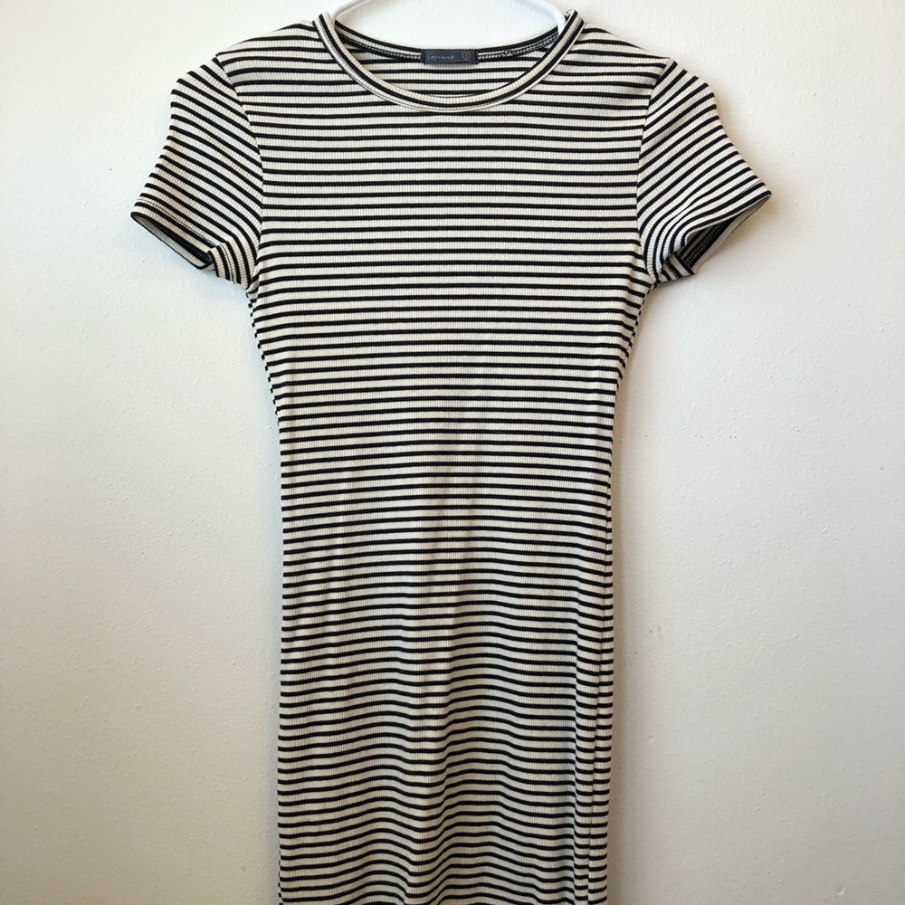 Striped Mini Dress